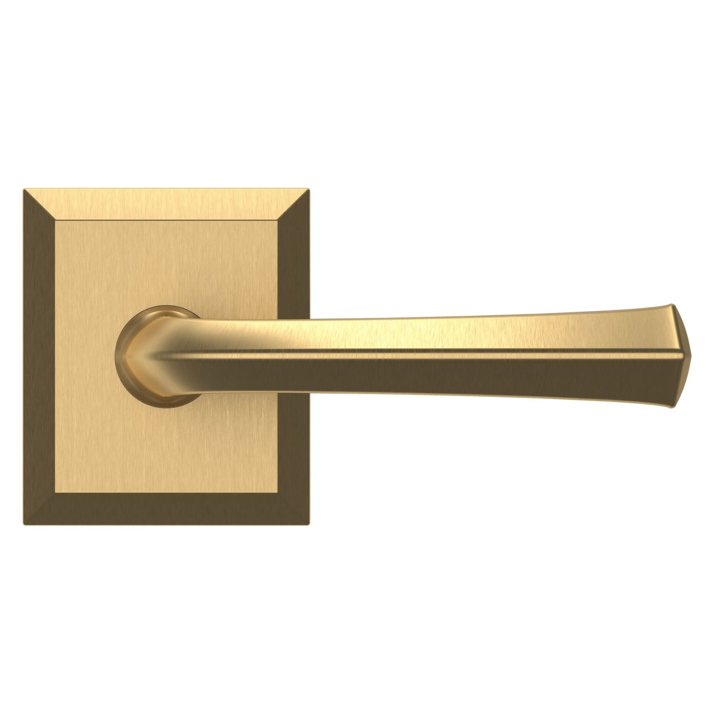 Baldwin Estate 5141 Lever Set in Vintage Brass