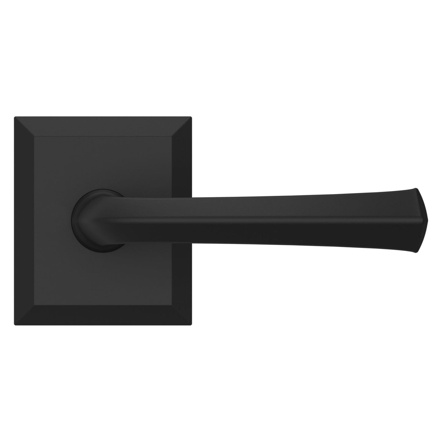 Baldwin Estate 5141 Lever Set in Satin Black