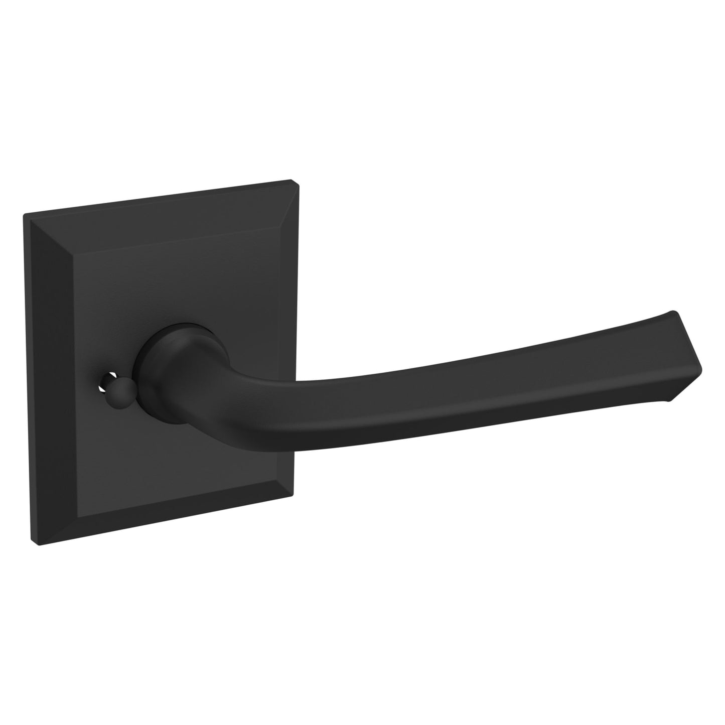 Baldwin Estate 5141 Lever Set in Satin Black