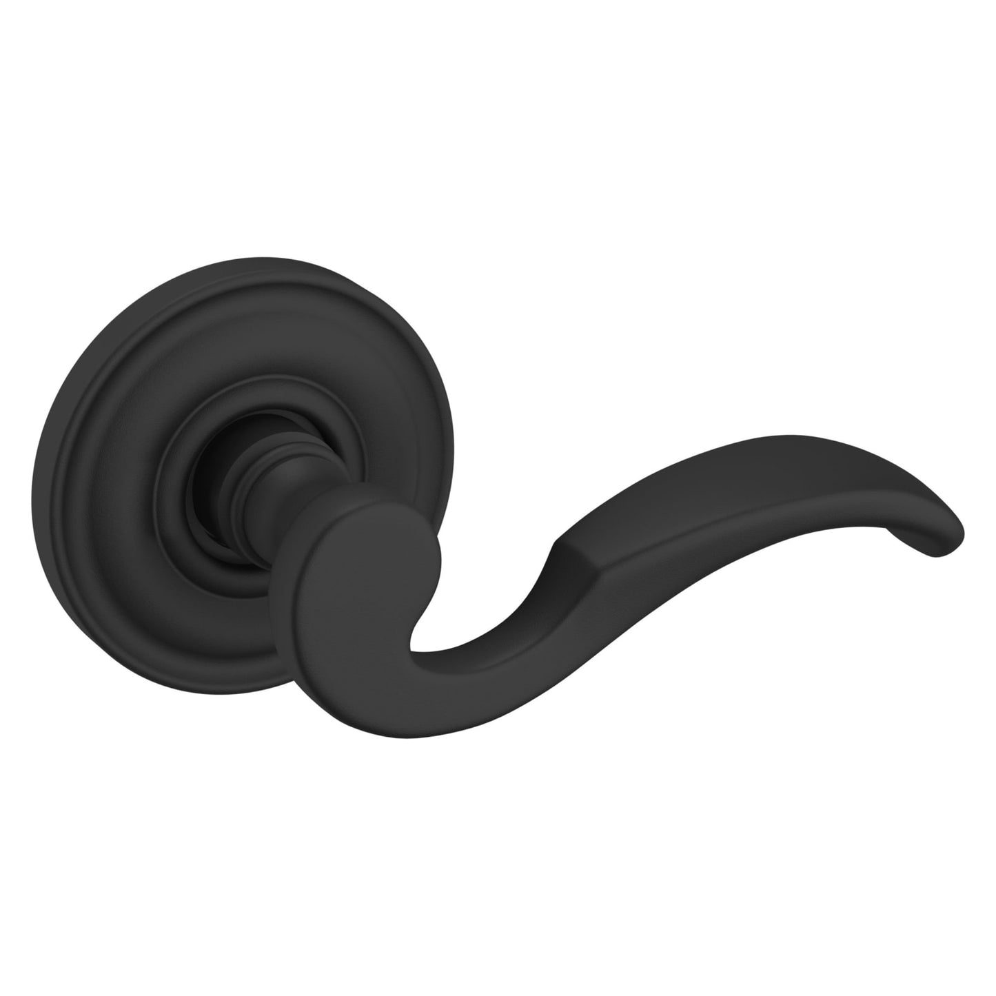 Baldwin Estate 5152 Lever Set in Satin Black