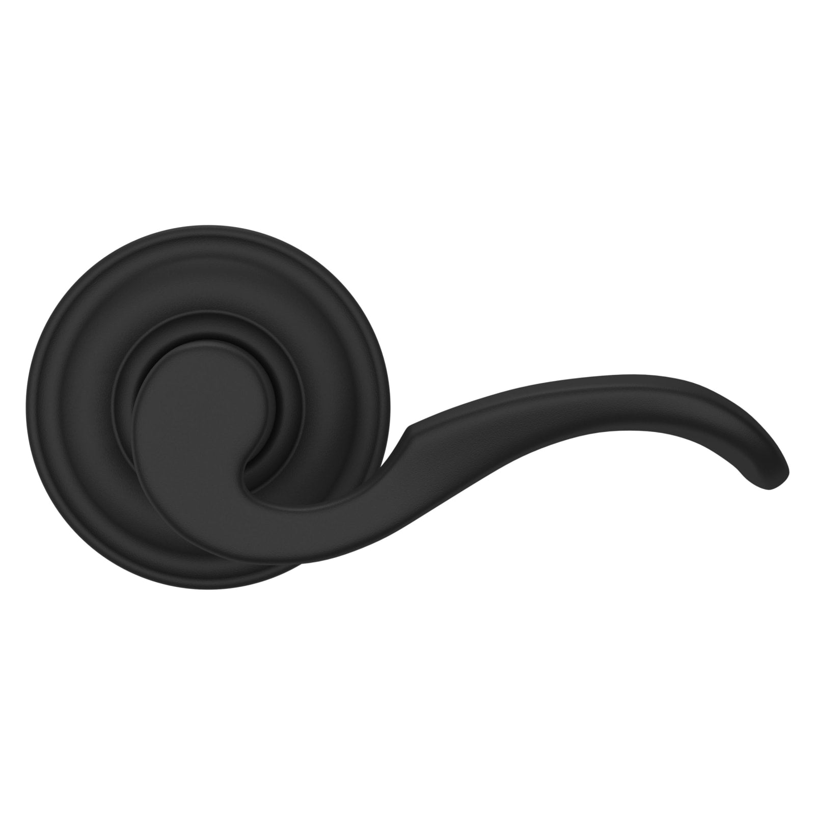 Baldwin Estate 5152 Lever Set in Satin Black