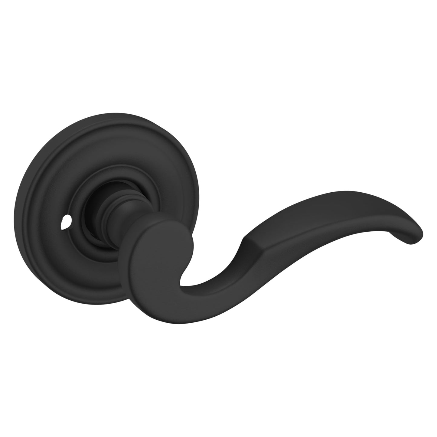 Baldwin Estate 5152 Lever Set in Satin Black