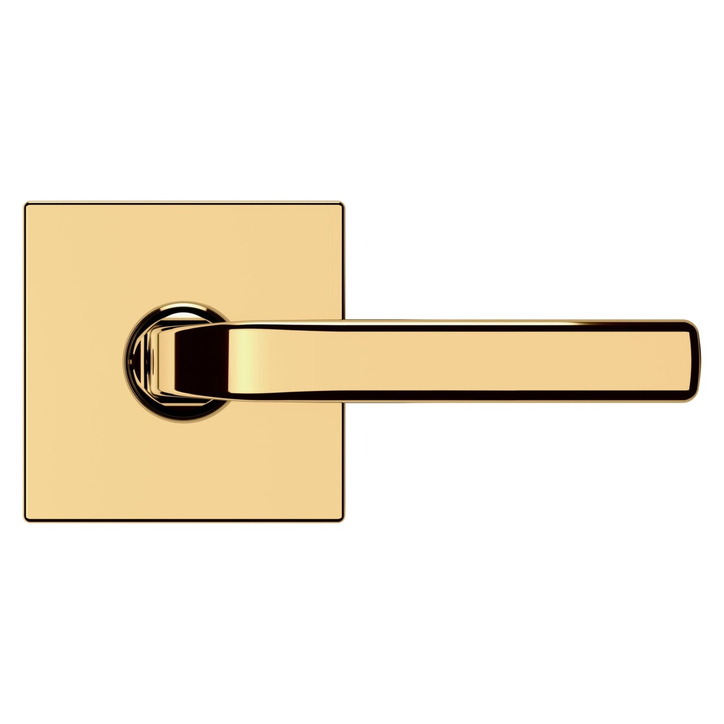 Baldwin Estate 5190 Lever Set in Non-lacquered Brass