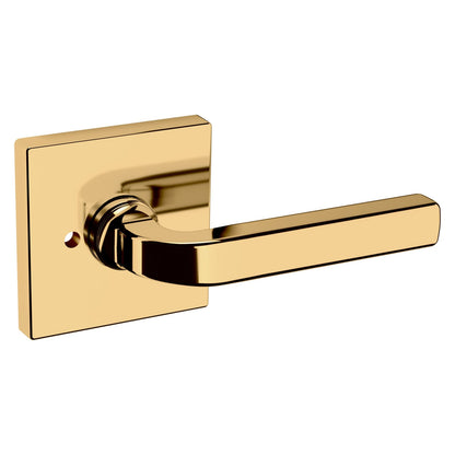 Baldwin Estate 5190 Lever Set in Non-lacquered Brass
