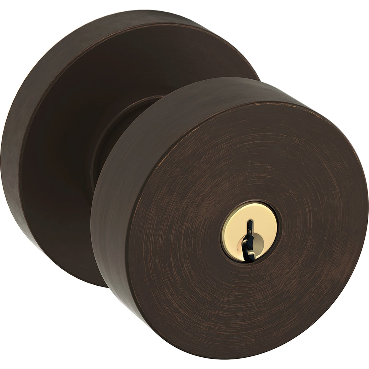Baldwin Estate 5230 Minneapolis Keyed Knob in Venetian Bronze