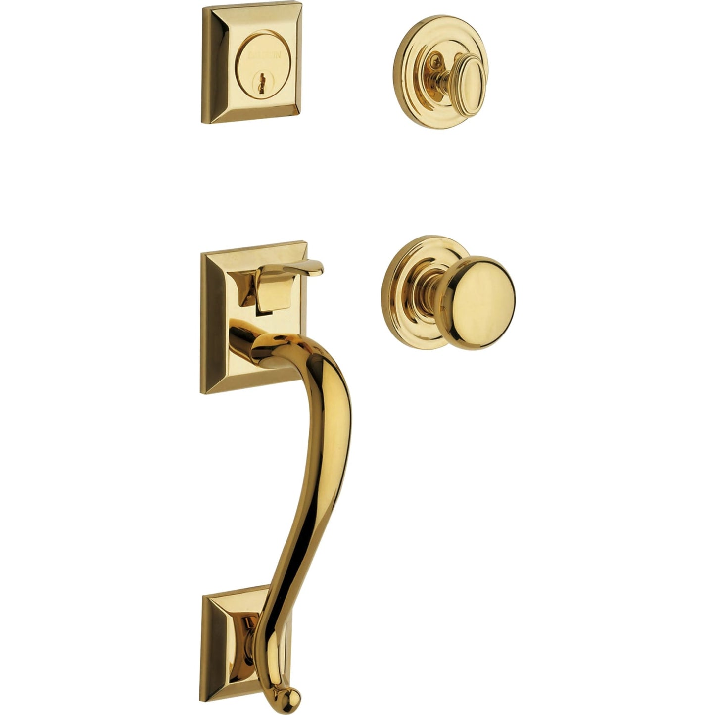 Baldwin Estate 85320 Madison Sectional Handleset with Knob