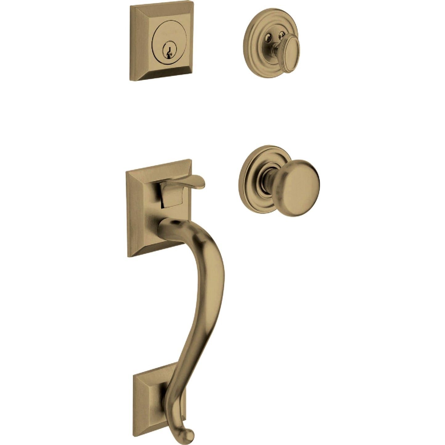 Baldwin Estate 85320 Madison Sectional Handleset with Knob