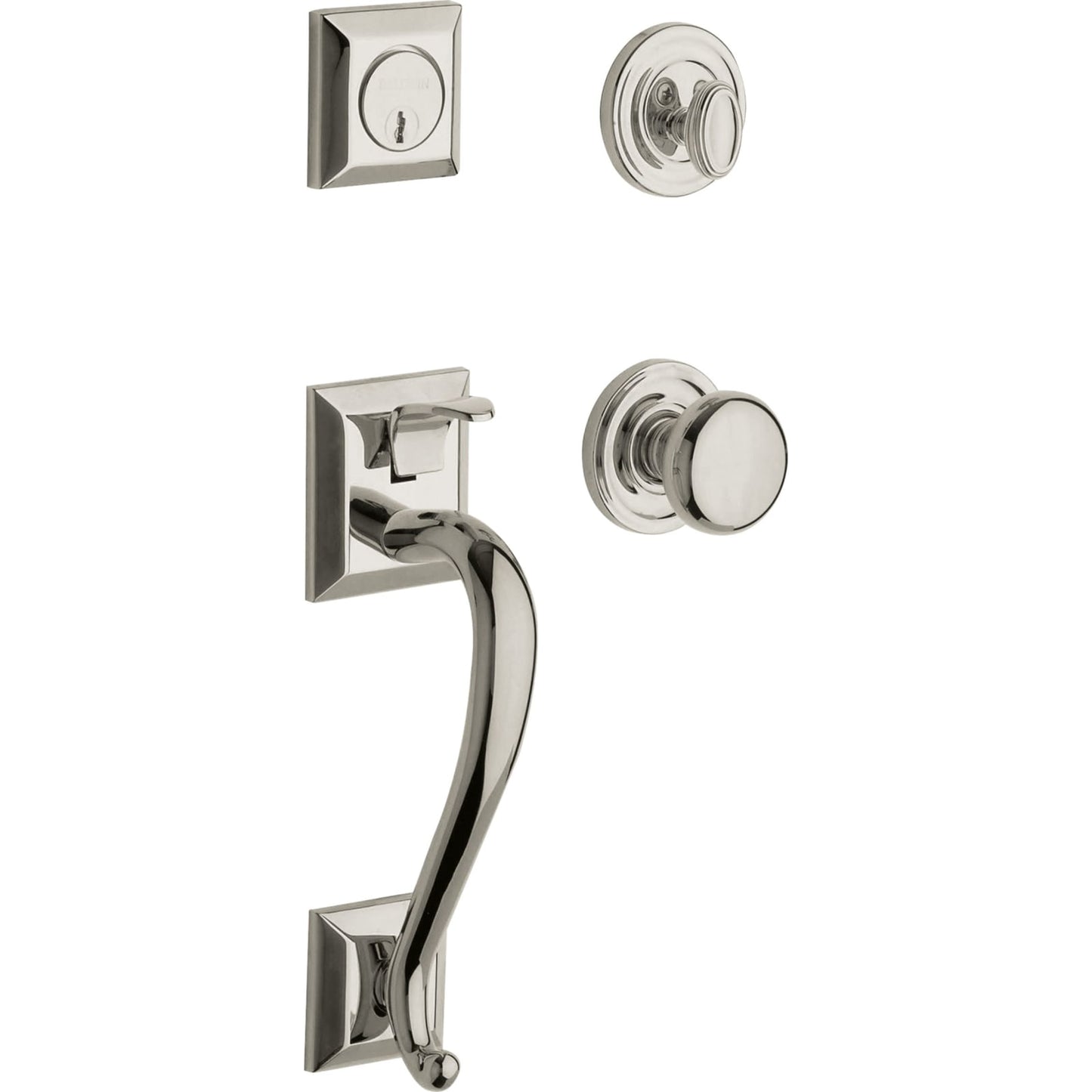 Baldwin Estate 85320 Madison Sectional Handleset with Knob