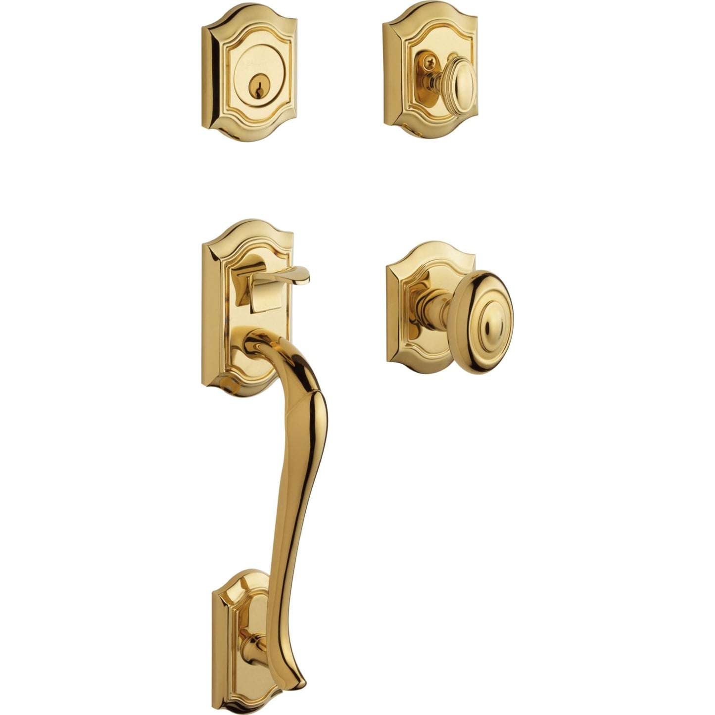 Baldwin Estate 85327 Bethpage Sectional Handleset with Knob