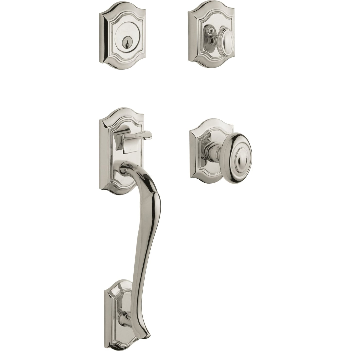 Baldwin Estate 85327 Bethpage Sectional Handleset with Knob