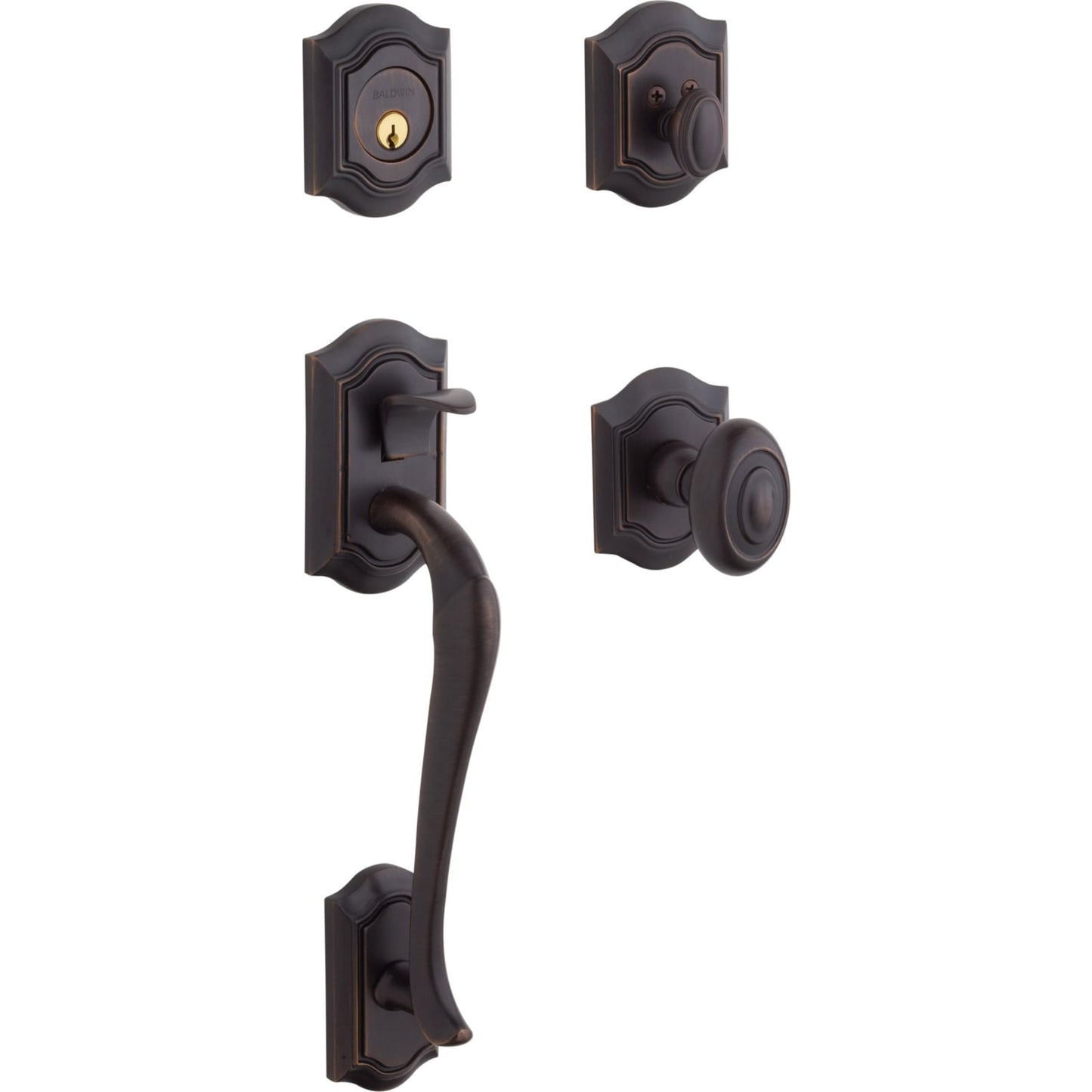 Baldwin Estate 85327 Bethpage Sectional Handleset with Knob
