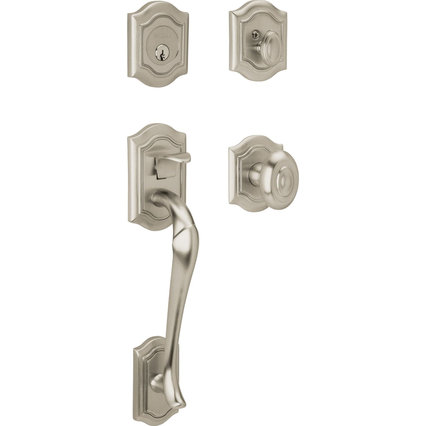 Baldwin Estate 85327 Bethpage Sectional Handleset with Knob