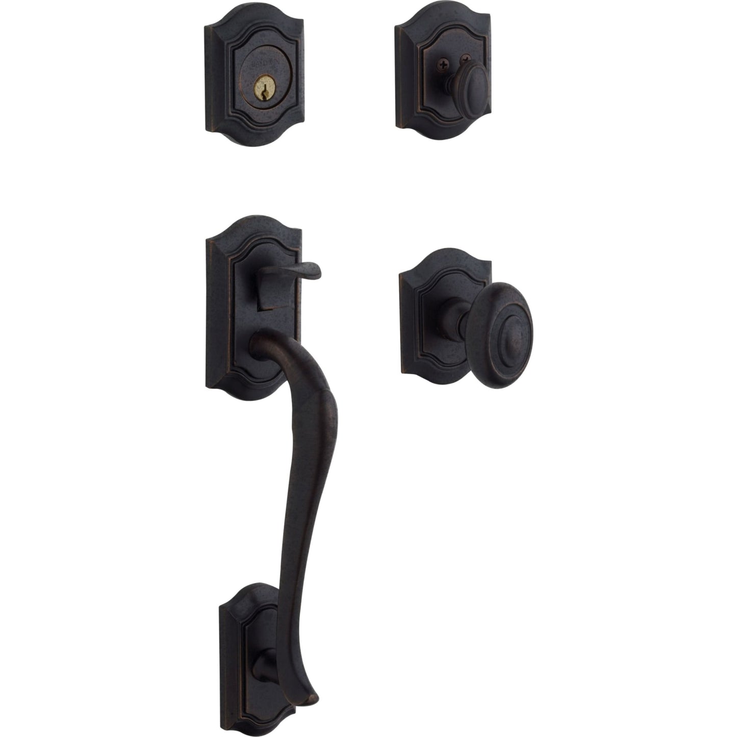 Baldwin Estate 85327 Bethpage Sectional Handleset with Knob