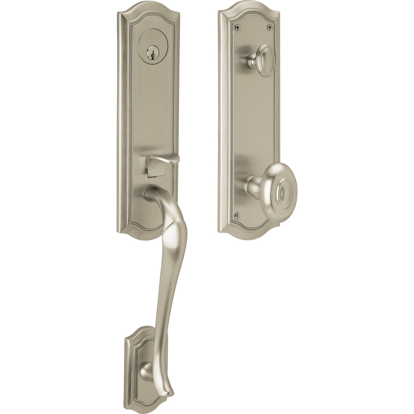 Baldwin Estate 85337 Bethpage 3/4 Escutcheon Handleset with Knob