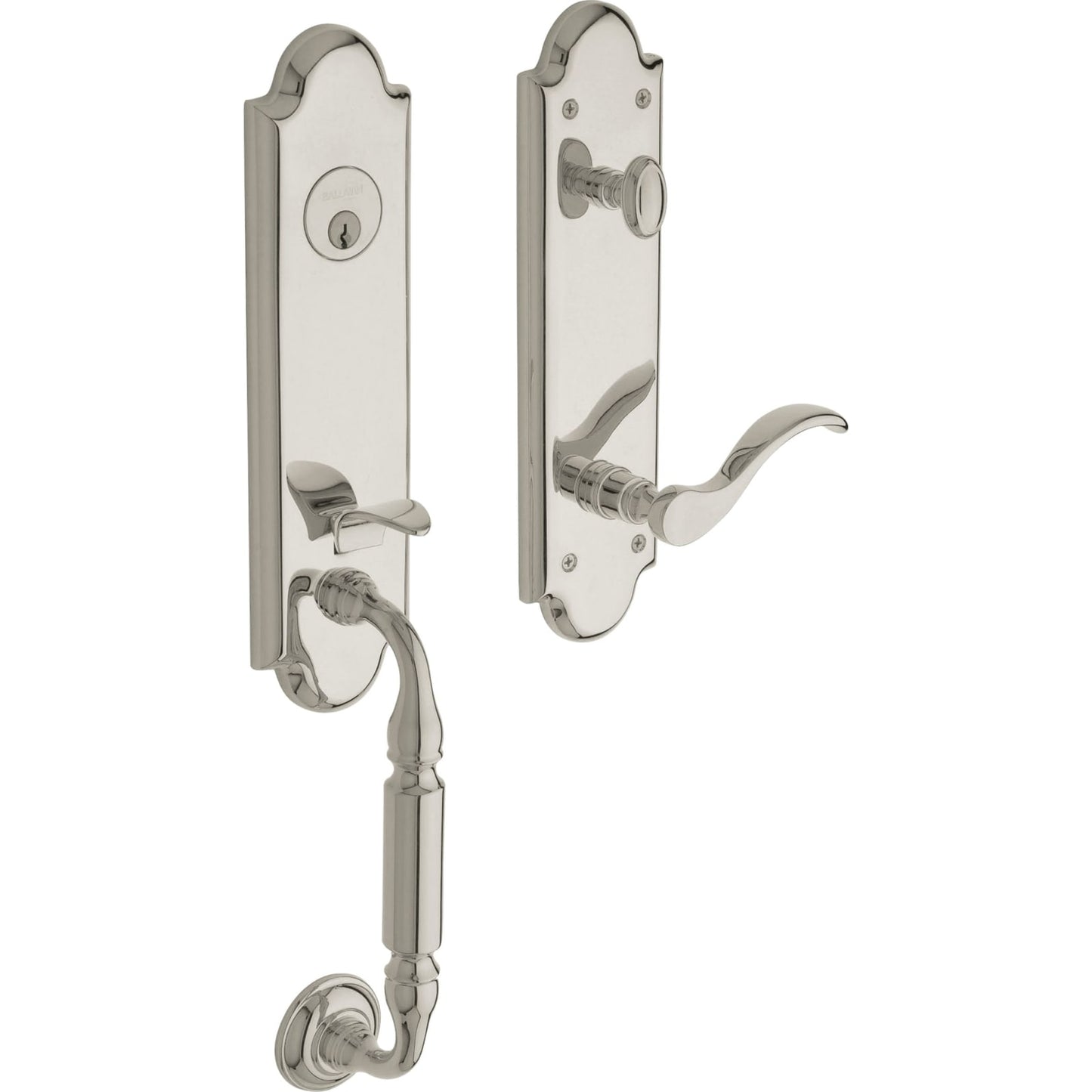 Baldwin Estate 85350 Manchester 3/4 Escutcheon Handleset
