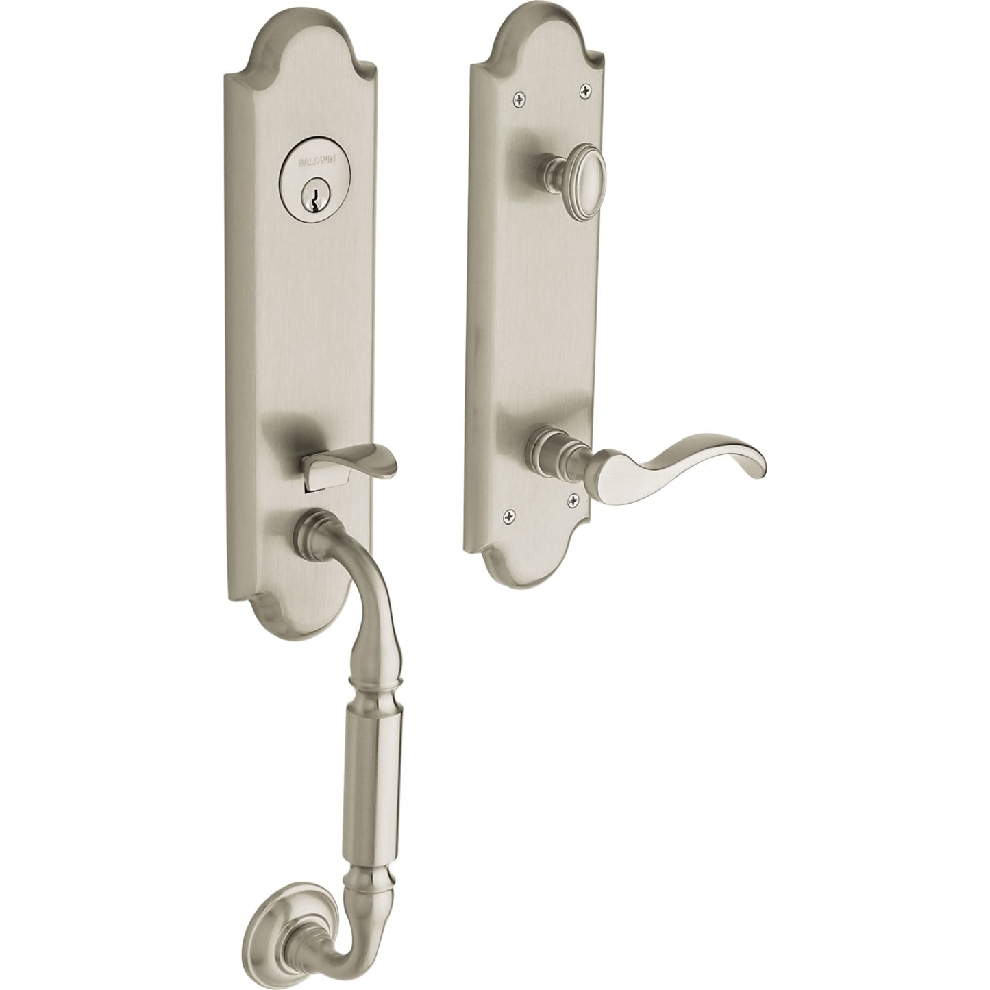 Baldwin Estate 85350 Manchester 3/4 Escutcheon Handleset