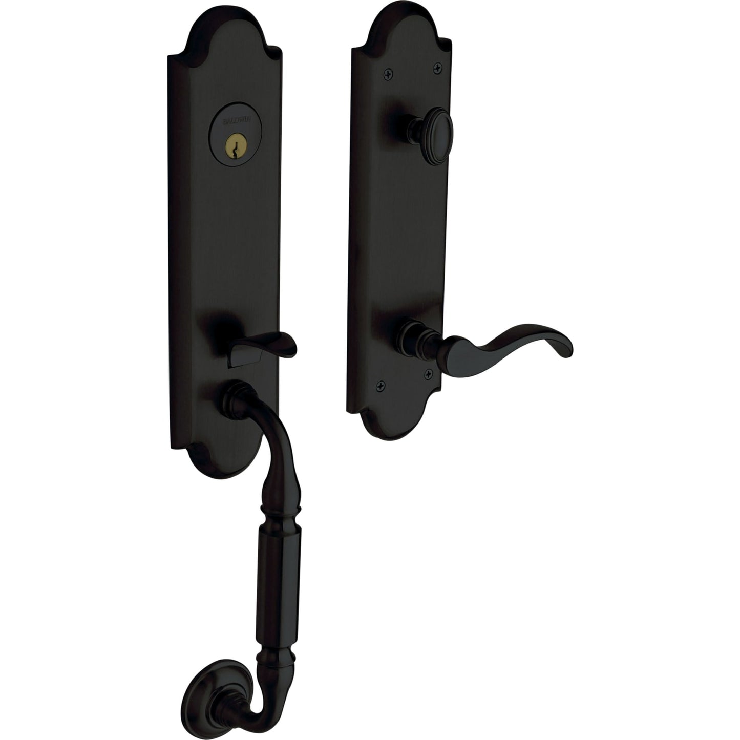 Baldwin Estate 85350 Manchester 3/4 Escutcheon Handleset
