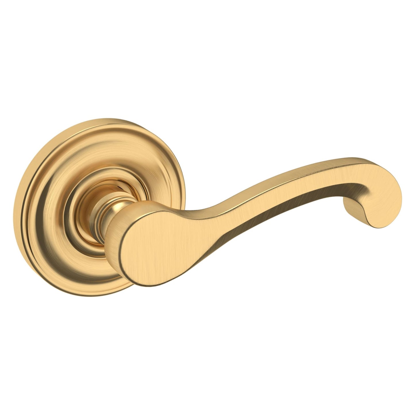 Baldwin Estate 5445V Classic Lever Set in Lifetime (PVD) Satin Brass