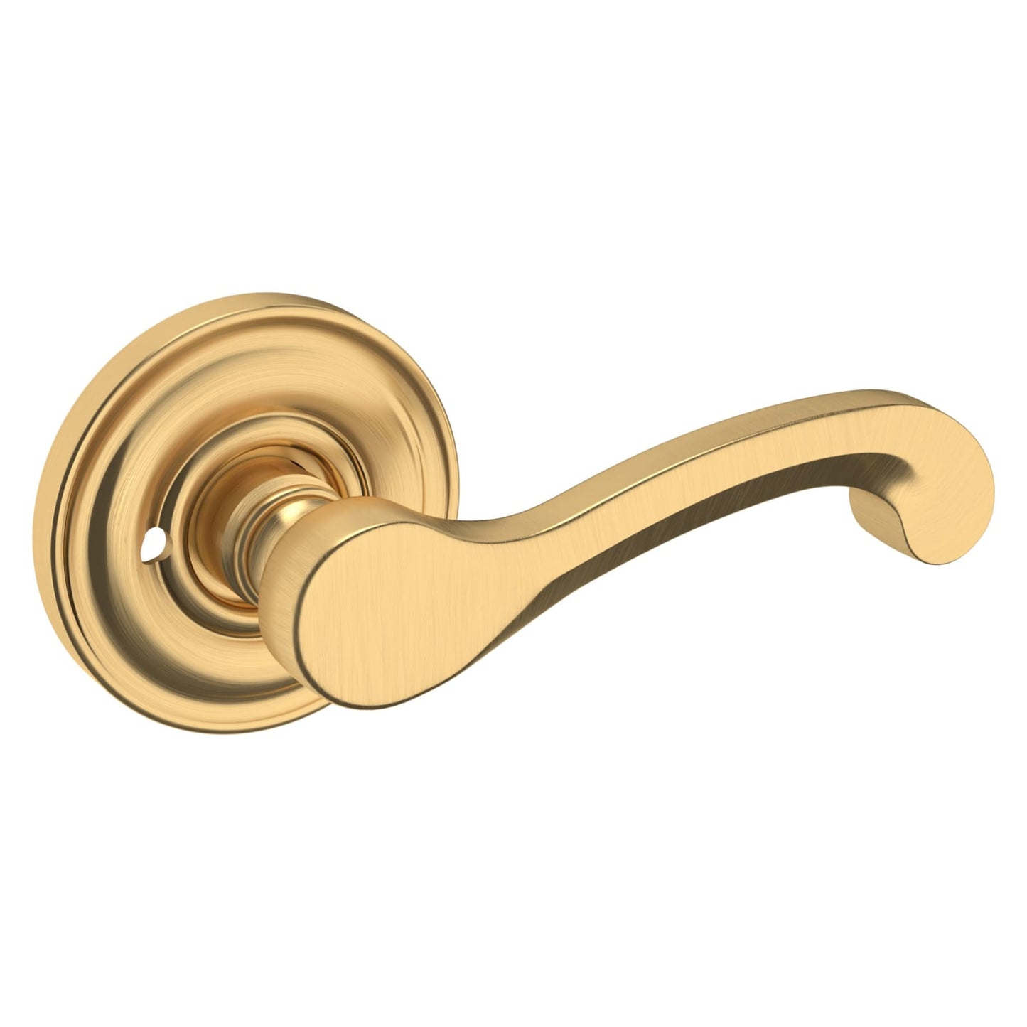 Baldwin Estate 5445V Classic Lever Set in Lifetime (PVD) Satin Brass