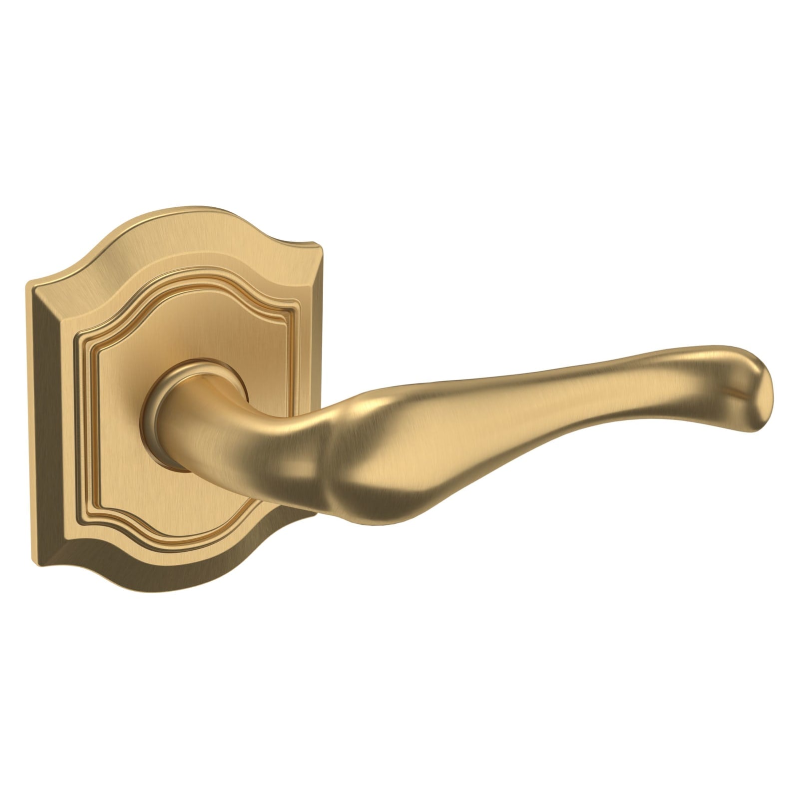 Baldwin Estate 5447V Bethpage Lever Set in Vintage Brass