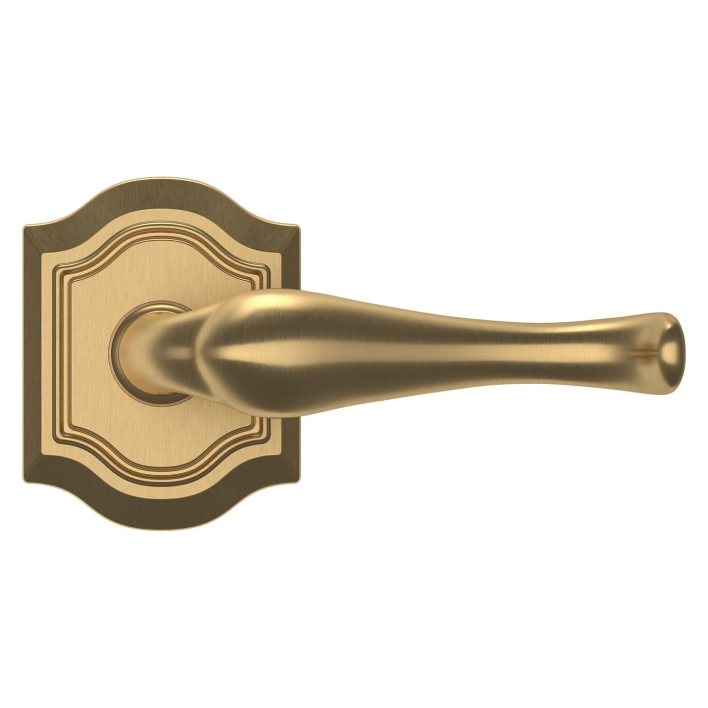 Baldwin Estate 5447V Bethpage Lever Set in Vintage Brass
