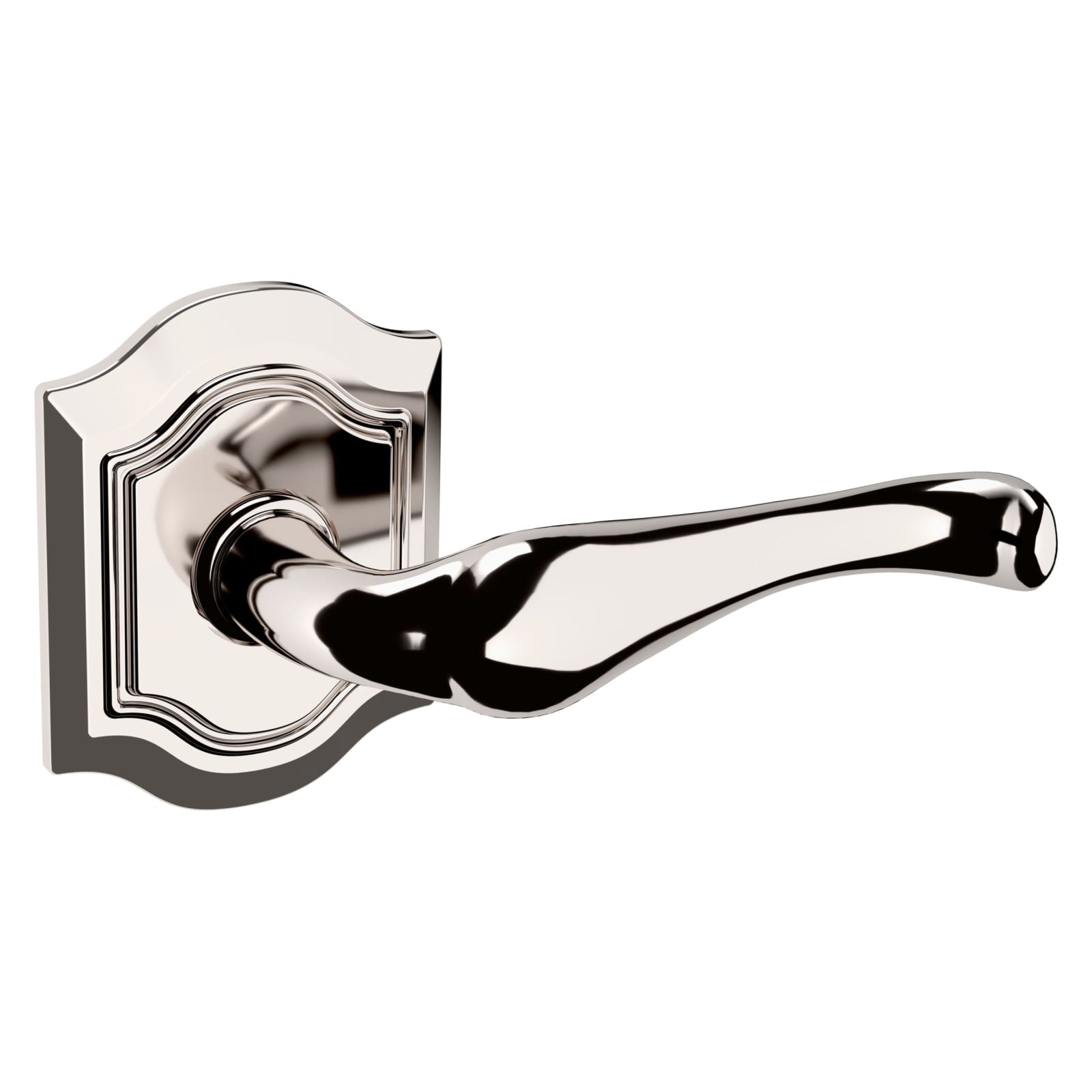 Baldwin Estate 5447V Bethpage Lever Set in Lifetime (PVD) Polished Nickel