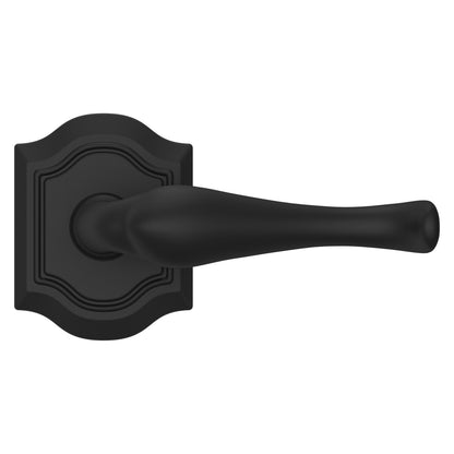 Baldwin Estate 5447V Bethpage Lever Set in Satin Black