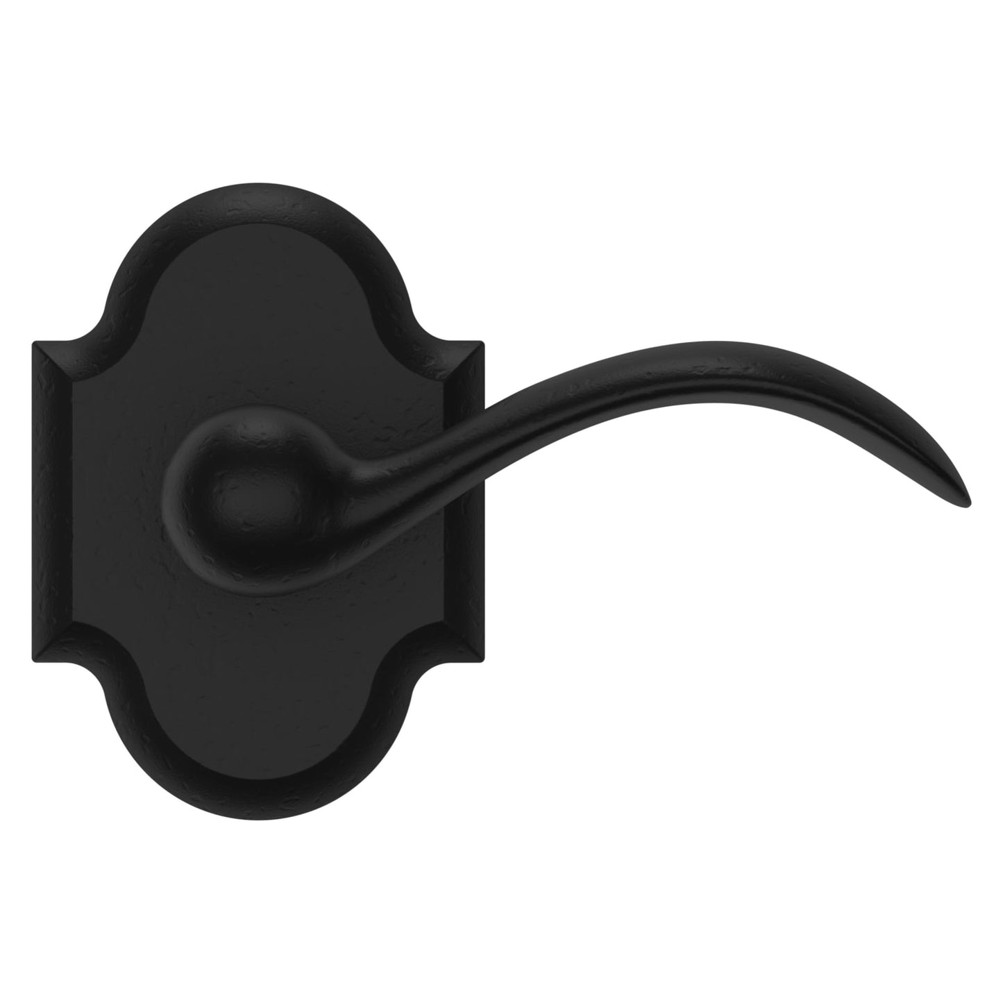 Baldwin Estate 5452V Bevertail Lever Set in Distressed Oil Rubbed Bronze