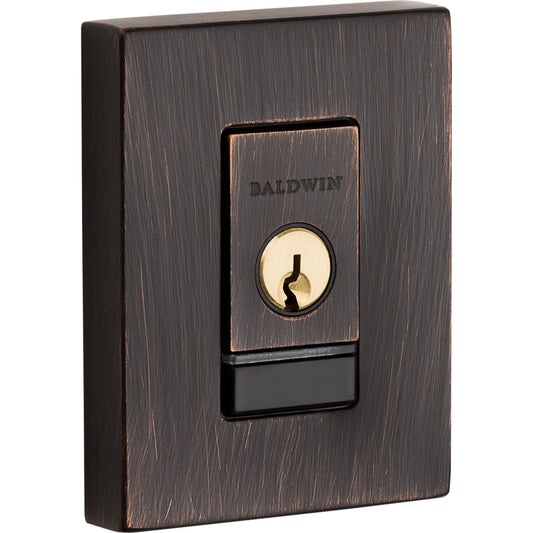 Baldwin Estate 8220 Contemporary Deadbolt, 2-1/8" Bore in Venetian Bronze