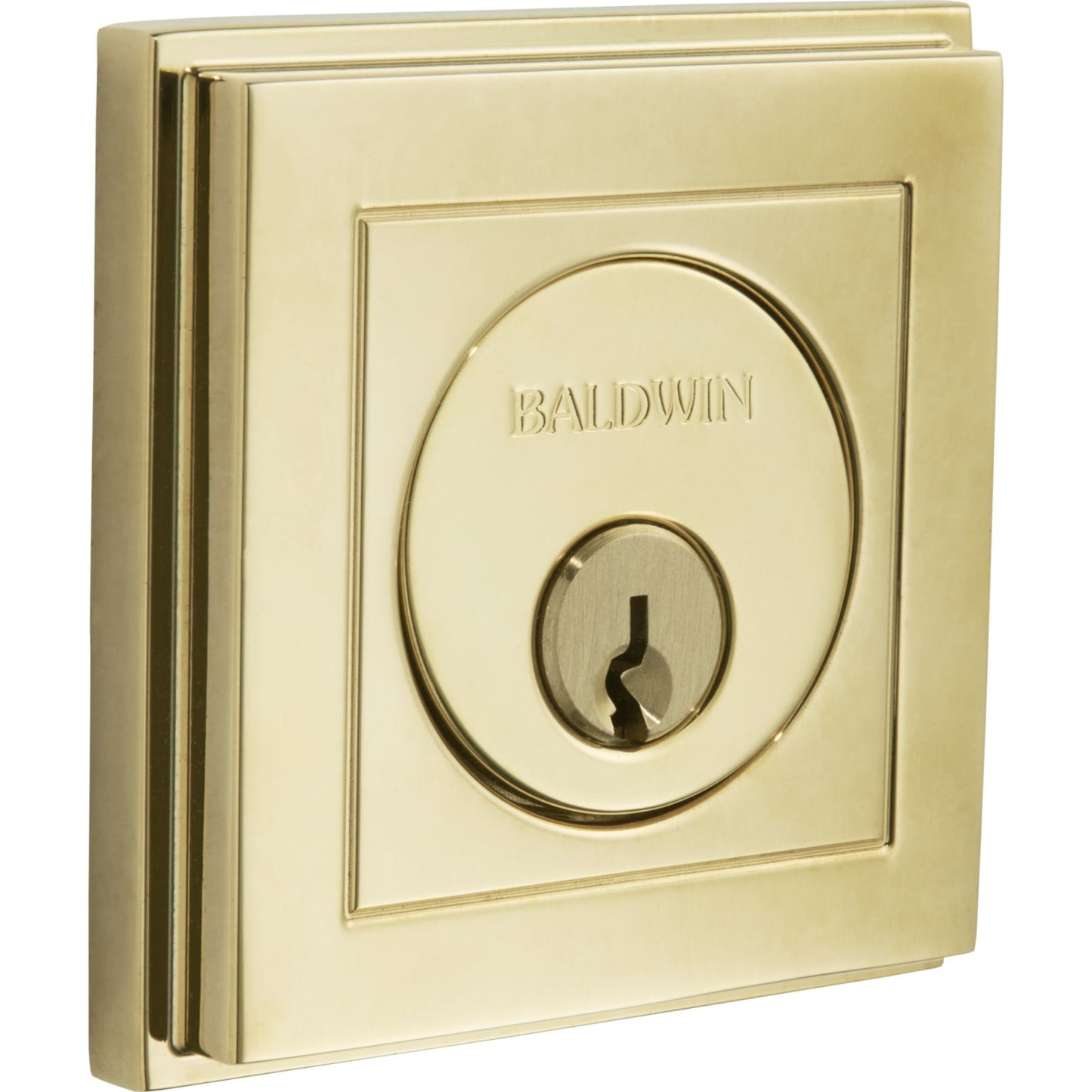 Baldwin Estate 8260 Hollywood Hills Deadbolt in Non-lacquered Brass
