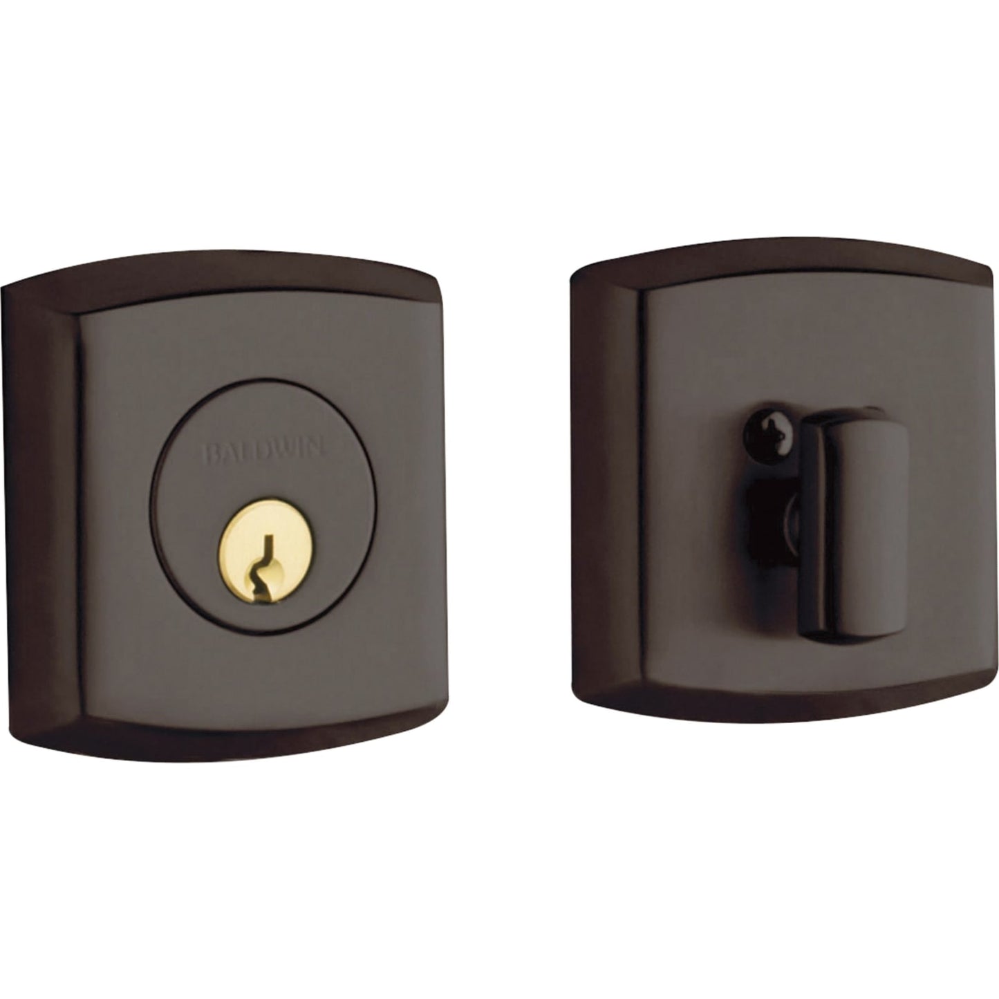 Baldwin Estate 8285 Soho Deadbolt in Venetian Bronze