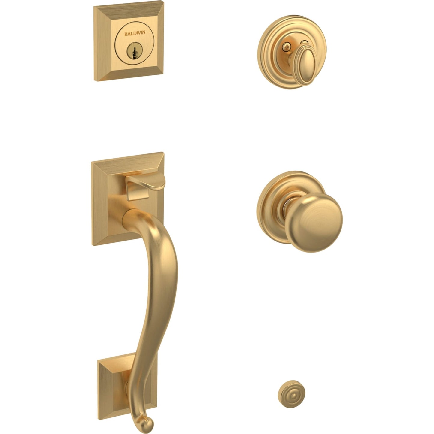 Baldwin Estate 85320 Madison Sectional Handleset with Knob