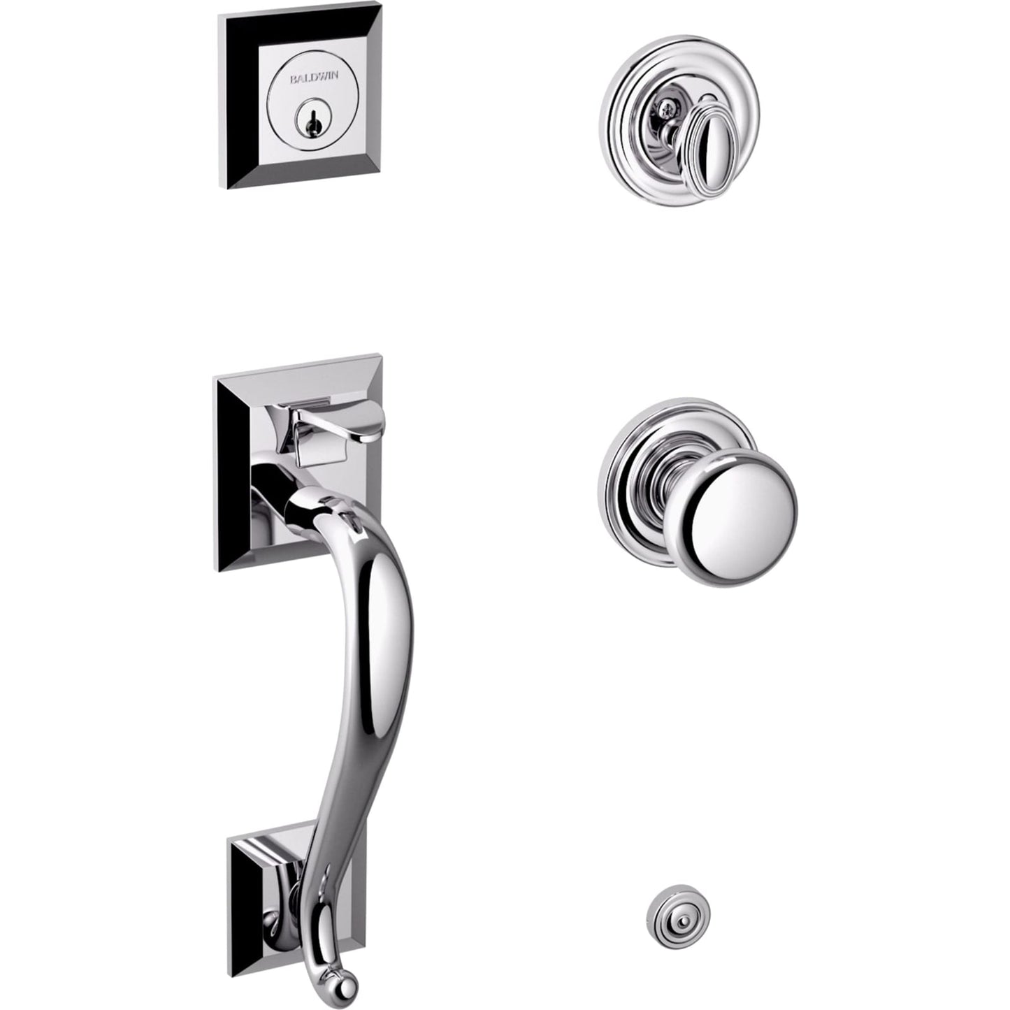 Baldwin Estate 85320 Madison Sectional Handleset with Knob
