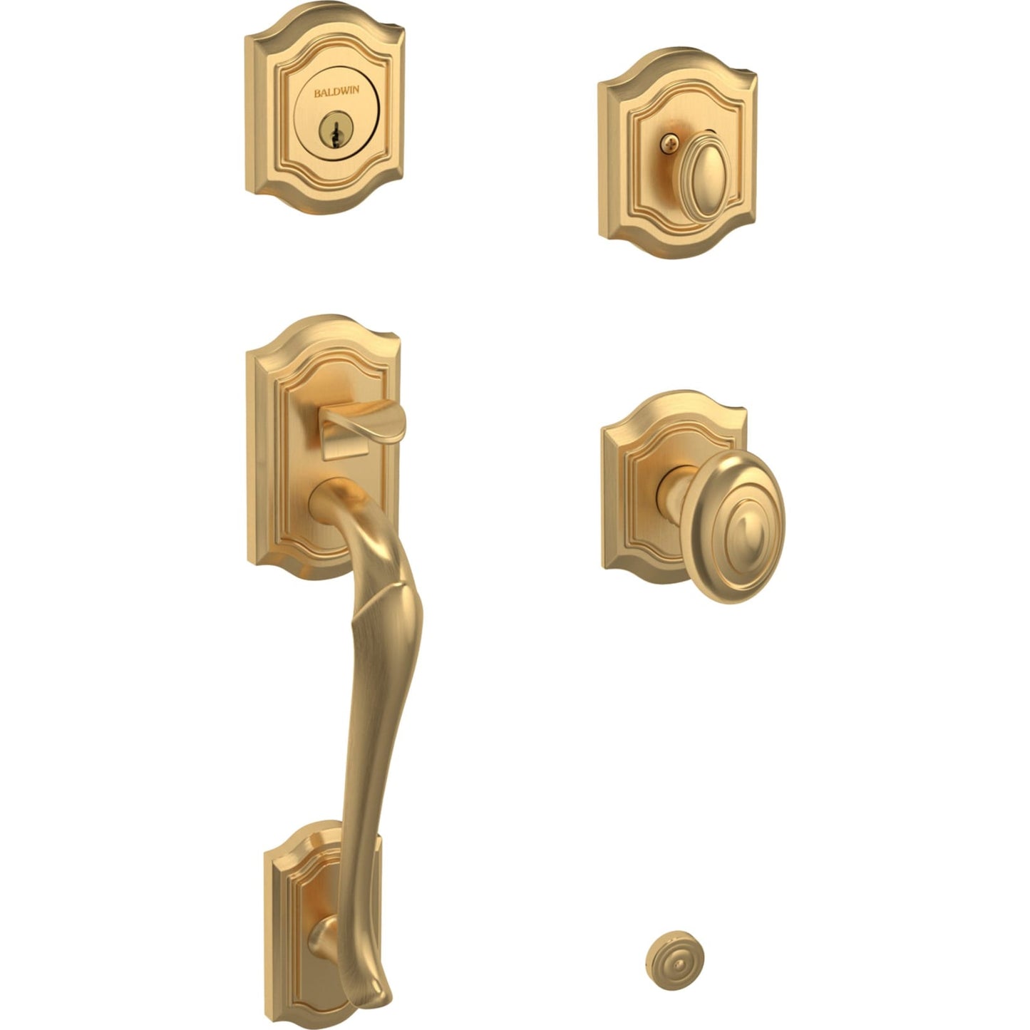 Baldwin Estate 85327 Bethpage Sectional Handleset with Knob