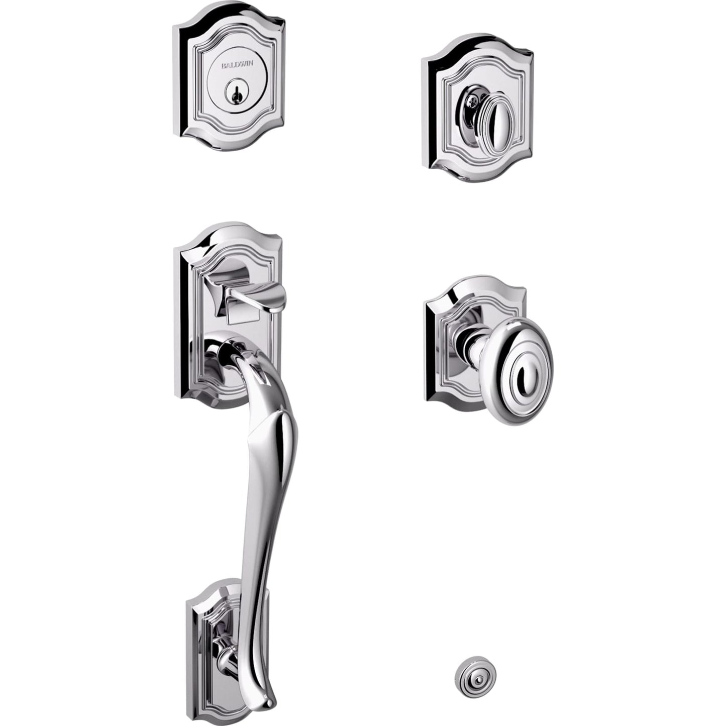 Baldwin Estate 85327 Bethpage Sectional Handleset with Knob