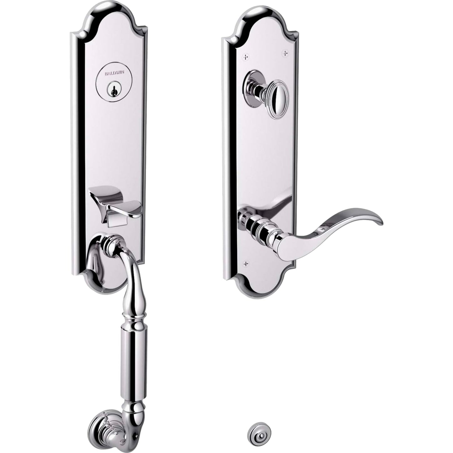 Baldwin Estate 85350 Manchester 3/4 Escutcheon Handleset