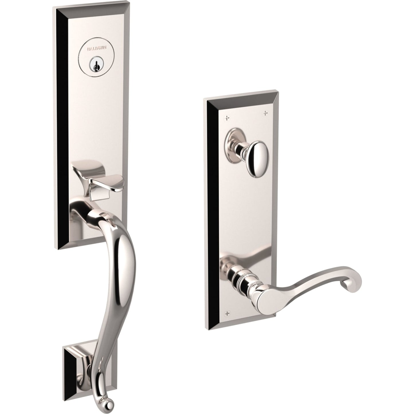 Baldwin Estate 85355 Stonegate 3/4 Escutcheon Handleset