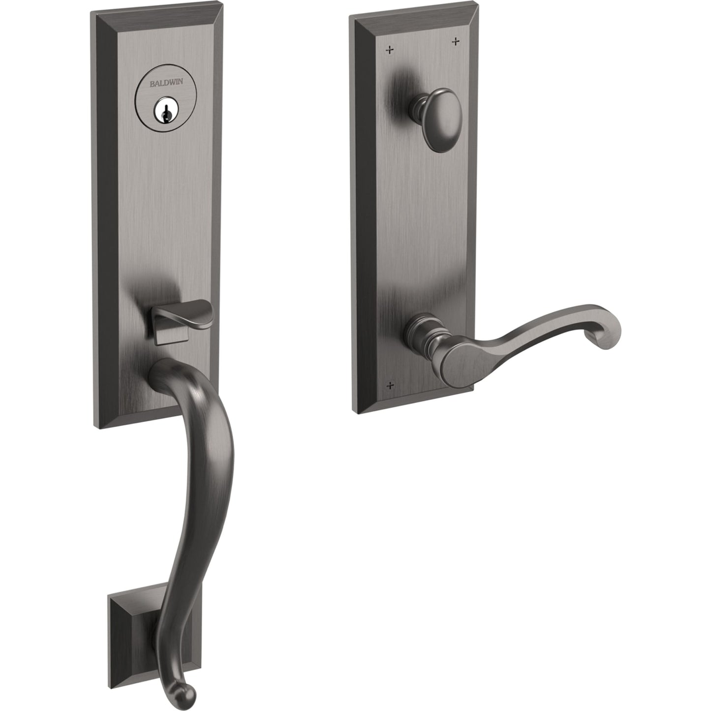Baldwin Estate 85355 Stonegate 3/4 Escutcheon Handleset