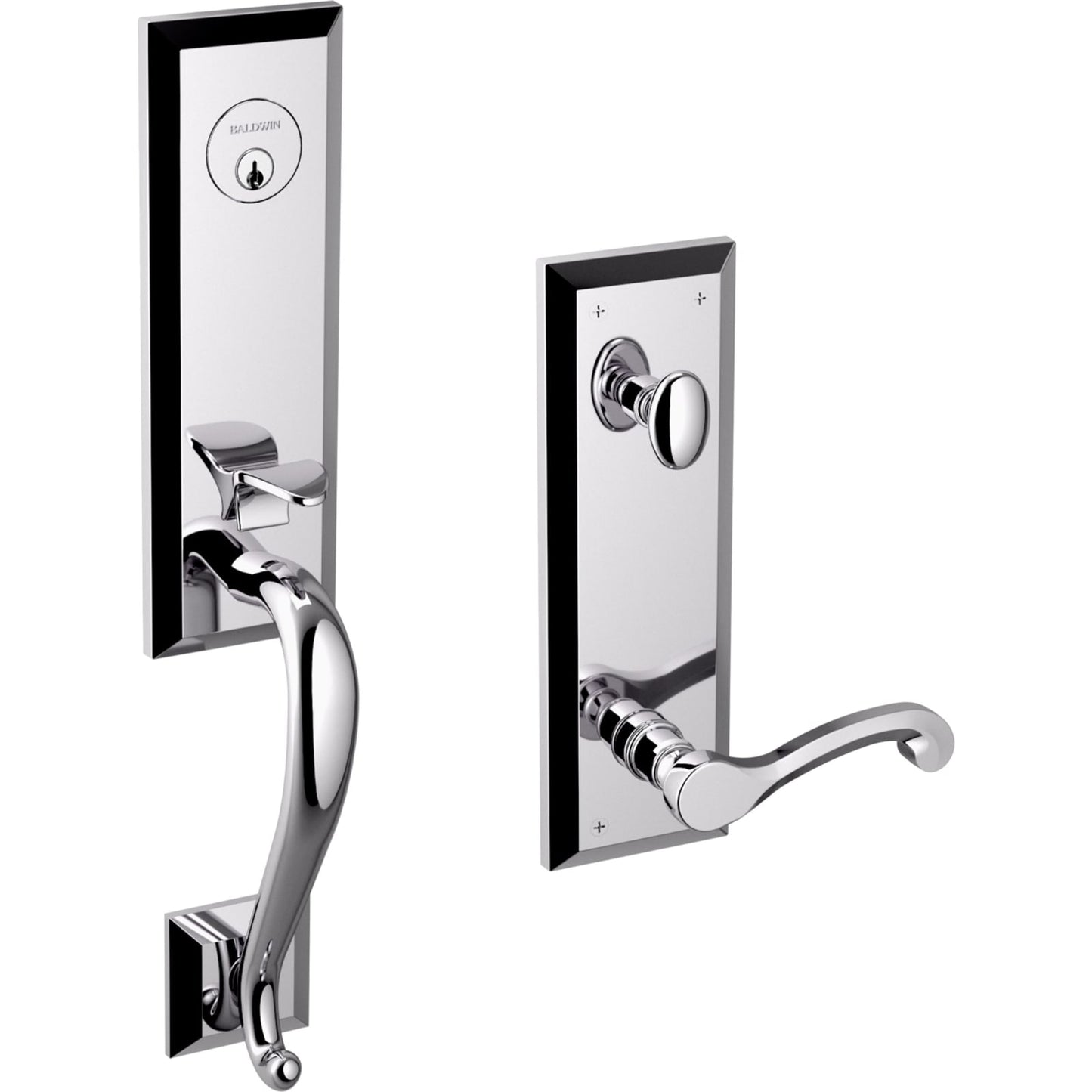 Baldwin Estate 85355 Stonegate 3/4 Escutcheon Handleset