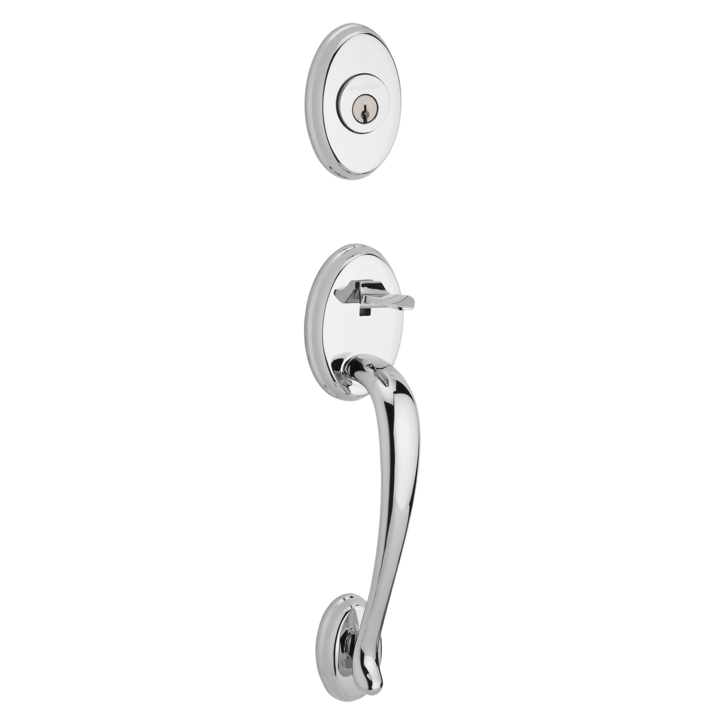 Baldwin Reserve Columbus Handleset in Polished Chrome