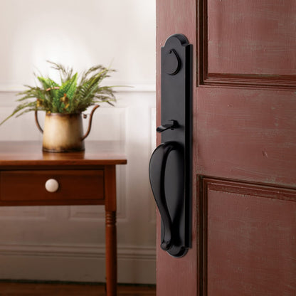 Baldwin Reserve Elkhorn Handleset in Dark Bronze