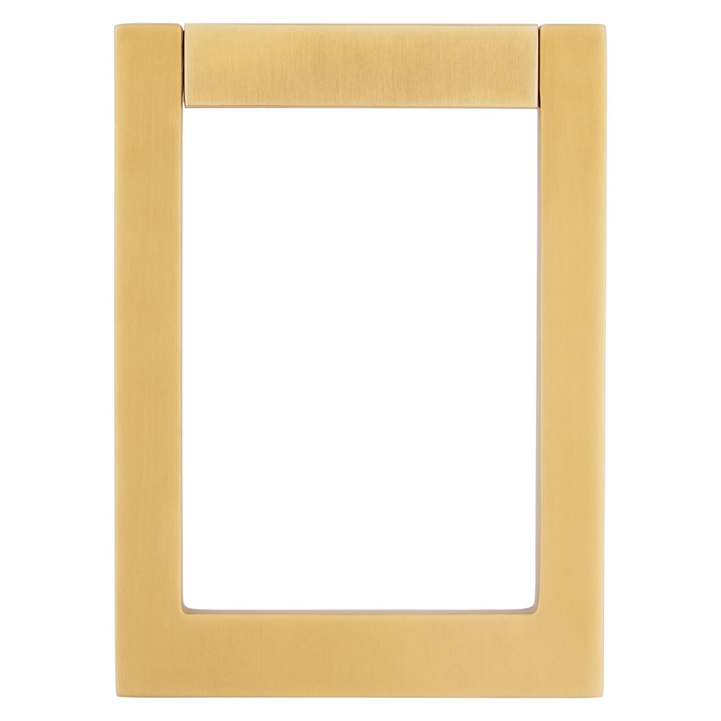 Baldwin Contemporary Door Knocker in Lifetime (PVD) Satin Brass