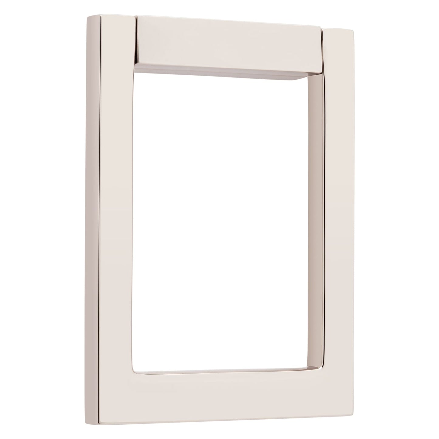 Baldwin Contemporary Door Knocker in Lifetime (PVD) Polished Nickel