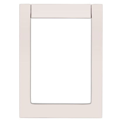 Baldwin Contemporary Door Knocker in Lifetime (PVD) Polished Nickel