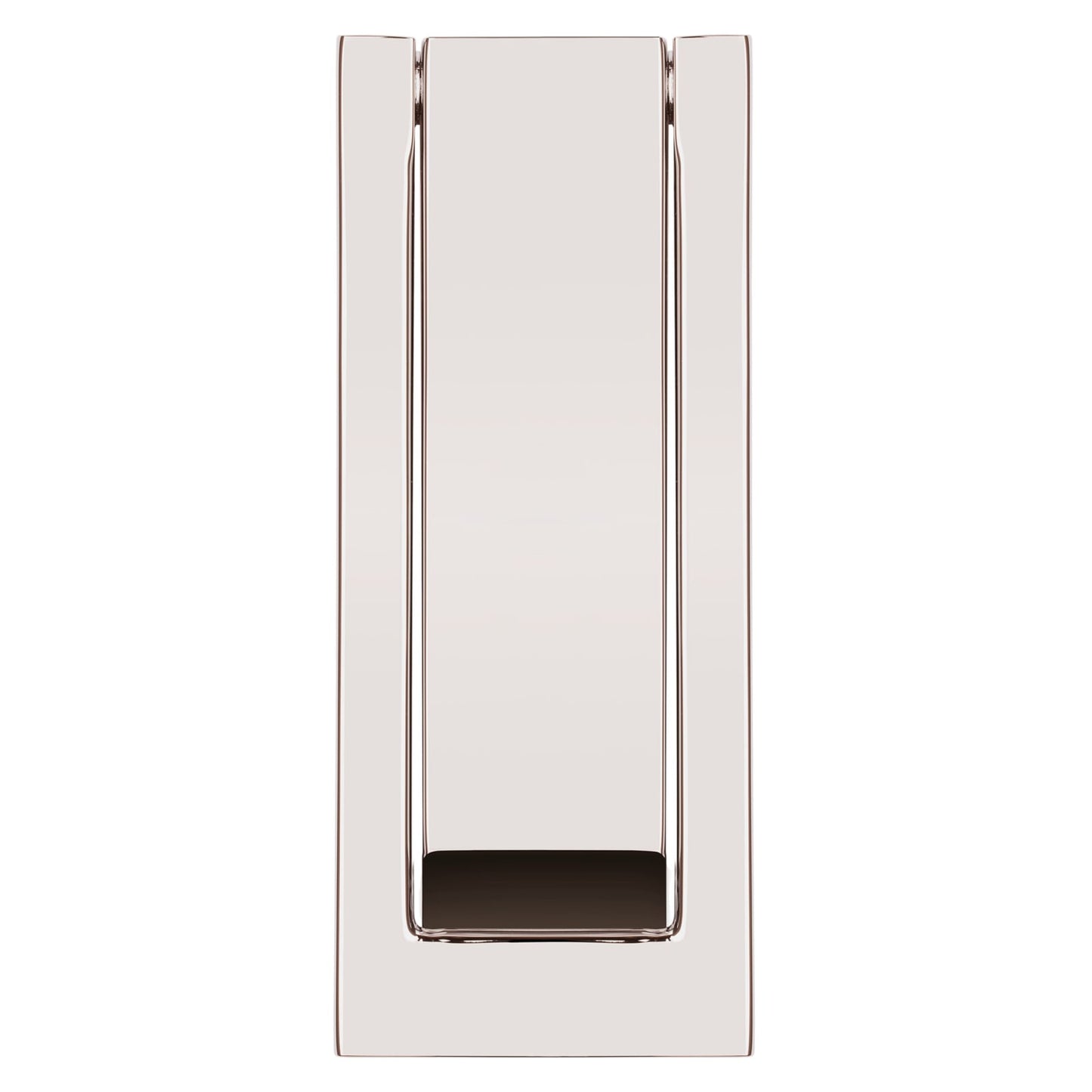 Baldwin Modern Door Knocker in Lifetime (PVD) Polished Nickel