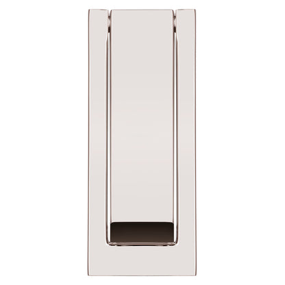 Baldwin Modern Door Knocker in Lifetime (PVD) Polished Nickel
