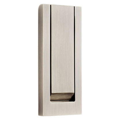 Baldwin Modern Door Knocker in Lifetime (PVD) Satin Nickel