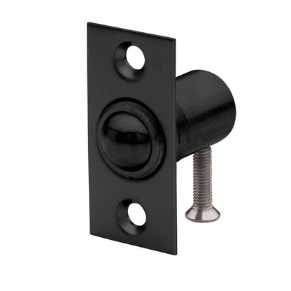 Baldwin Adjustable Ball Catch, Door Mounted in Oil Rubbed Bronze