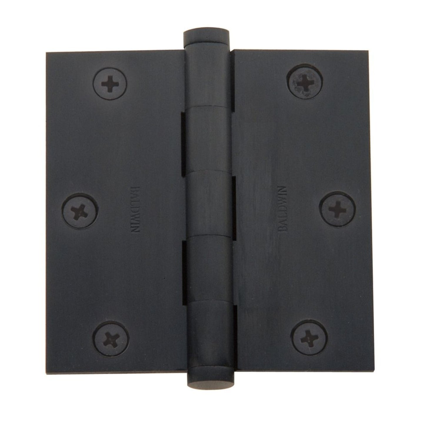 Baldwin Hinge 3-1/2" x 3-1/2" Square Corner in Oil Rubbed Bronze