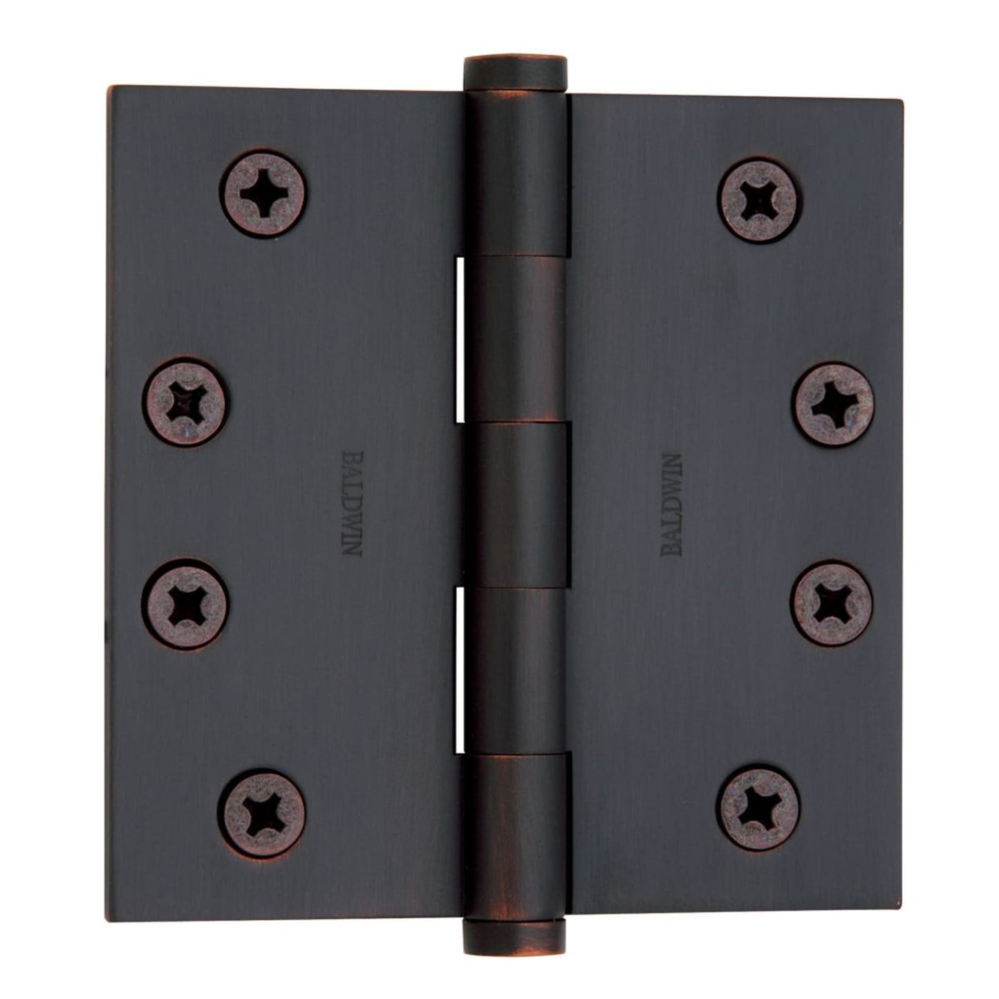 Baldwin Hinge 4" x 4" Square Corner in Venetian Bronze